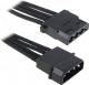 BitFenix Przedłużacz Molex 45cm - opływowy czarny ( BFA-MSC-MM45KK-RP ) Darmowy odbiór w 26 miastach!