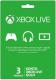 Microsoft Karta subskrypcji usługi Xbox Live Gold na 3 miesiące (52K-00270) Darmowy odbiór w 26 miastach!