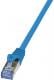 LogiLink Patchcord Cat.6A, S/FTP, PIMF, 3m, niebieski (CQ3066S) Darmowy odbiór w 26 miastach!