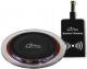 Media-Tech Ładowarka bezprzewodowa Cristal Wireless Charger Set MT6271