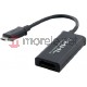 Kabel USB 4World MHL (micro USB) M HDMI F + micro USB F, smartphone do TV (08741) Darmowy odbiór w 26 miastach!