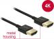 Kabel Delock HDMI A - HDMI A 0.5m Czarny (84786) Darmowy odbiór w 26 miastach!