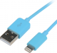 Kabel USB LogiLink USB A/Lightning 1m, Niebieski (UA0202) Darmowy odbiór w 26 miastach!