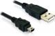 Kabel USB Delock USB A -mini B, 1.5m, czarny (82252) Darmowy odbiór w 26 miastach!
