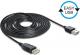 Kabel USB Delock EASY-USB, A-A, M-M, 5 m, czarny 83373 Darmowy odbiór w 26 miastach!