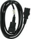 Kabel zasilający 4World przedłużający 1,8m, czarny (5269) Darmowy odbiór w 26 miastach!