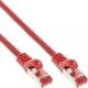 Intos Patchcord S/FTP, PiMF, Cat.6, 250MHz, halogen free, czerwony 0.3m (76933R) Darmowy odbiór w 26 miastach!
