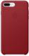 Apple iPhone 8 Plus / 7 Plus Leather Case, Red (MQHN2ZM/A) Darmowy odbiór w 26 miastach!