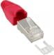 InLine Wtyczka RJ45, czerwony 10 szt (74510R) Darmowy odbiór w 26 miastach!