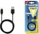 Kabel USB Varta Lightning (8-pin), 1m, czarny (57941101401) Darmowy odbiór w 26 miastach!