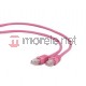 Gembird patchcord RJ45, osłonka zalewana, kat. 5e, UTP, 5m, różowy PP12-5M/RO Darmowy odbiór w 26 miastach!