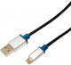 Kabel USB LogiLink microUSB 1.5m Czarny (BUAM215) Darmowy odbiór w 26 miastach!