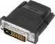 Adapter AV eSTUFF HDMI na DVI Czarny (ES84267-BLACK) Darmowy odbiór w 26 miastach!