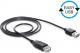 Kabel USB Delock EASY-USB, AM-AF, 2m, czarny (83371) Darmowy odbiór w 26 miastach!
