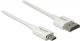 Kabel Delock HDMI - Micro HDMI 0.5m Biały (85148) Darmowy odbiór w 26 miastach!