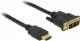 Kabel Delock HDMI - DVI-D 1.5m Czarny (84674) Darmowy odbiór w 26 miastach!