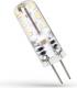 Spectrum LED G4, column, 12V, 1.5W, silikon, CE (WOJ13118) Darmowy odbiór w 26 miastach!