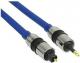 Kabel InLine Mini Toslink - Toslink 2m Niebieski (89912P) Darmowy odbiór w 26 miastach!