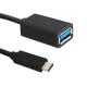 Kabel USB Qoltec 3.0 AF / USB 3.1 typ C M, 25cm (50421) Darmowy odbiór w 26 miastach!