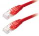 Lynx CS Patchcord, UTP, Cat.5e, 5m, czerwony (PK-UTP5E-050-RD) Darmowy odbiór w 26 miastach!
