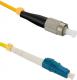 Qoltec Optic Patchcord FC/UPC - LC/UPC simplex SM 9/125 G652D 1m (54306) Darmowy odbiór w 26 miastach!