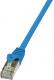 LogiLink Patchcord CAT 6 F/UTP EconLine 0,5m, Niebieski (CP2026S) Darmowy odbiór w 26 miastach!