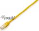 Equip Patchcord Cat5e, U/UTP, 0.25m, żółty (825463) Darmowy odbiór w 26 miastach!