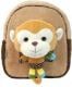 Eurocom Plecak dziecięcy z zabawką pluszakiem Brown Monkey (239241) Darmowy odbiór w 26 miastach!