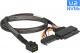 Delock Kabel Delock SFF-8643 / U.2 SFF-8639 + SATA 15Pin, 0.5m (84819) Darmowy odbiór w 26 miastach! Raty od 11,35 zł