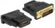 Adapter AV Delock DVI-D (24+1) - HDMI (65466) Darmowy odbiór w 26 miastach!