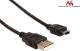 Kabel USB 2.0 wtyk-wtyk mini 1,5m Maclean MCTV-748