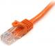 StarTech Patchcord, Cat5e, 1m, pomarańczowy (45PAT1MOR) Darmowy odbiór w 26 miastach!