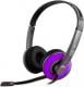Słuchawki z mikrofonem Snopy SN-205 Purple (SNOPVO13428) Darmowy odbiór w 26 miastach!