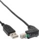 Kabel USB InLine USB-B 2m kątowy, Czarny (34520U) Darmowy odbiór w 26 miastach!