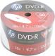 HP DVD-R 4.7GB 16x WHITE FF InkJet Printable White, 50 szt. Darmowy odbiór w 26 miastach!