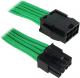BitFenix Przedłużacz EPS12V 8-Pin 45cm - opływowy zielono czarny ( BFA-MSC-8EPS45GK-RP ) Darmowy odbiór w 26 miastach!