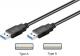 Kabel USB Goobay kabel USB 3.0 A czarny 3m (93929) Darmowy odbiór w 26 miastach!