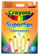 Crayola Flamastry Supertips Pastelowe 12szt (7509) Darmowy odbiór w 26 miastach!