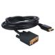 Kabel Mcab DisplayPort - DVI 2m Czarny (7003610) Darmowy odbiór w 26 miastach!