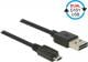 Kabel USB Delock Easy USB A - Micro-B 3m (83851) Darmowy odbiór w 26 miastach!