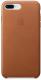 Apple iPhone 8 Plus / 7 Plus Leather Case, Saddle Brown (MQHK2ZM/A) Darmowy odbiór w 26 miastach!