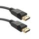 Kabel Qoltec DisplayPort - DisplayPort 1m Szary (50465) Darmowy odbiór w 26 miastach!
