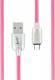 Kabel USB Beeyo Trendy, USB A - Micro USB (M/M) Różowy 1m (GSM026874) Darmowy odbiór w 26 miastach!