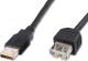 Kabel USB PremiumCord USB-A (M/F) 0.2m Czarny (kupaa02bk) Darmowy odbiór w 26 miastach!