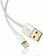 Kabel USB Elmak USB - Lightning 8pin, 1m (SAVIO CL-64) Szybka dostawa! Darmowy odbiór w 26 miastach!