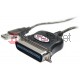 Kabel USB Unitek USB 1.1 - Centronics CN36M Czarny USB-1284A Darmowy odbiór w 26 miastach!