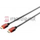 Kabel Equip HDMI - HDMI 3m Czarno-czerwony (119343) Darmowy odbiór w 26 miastach!