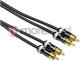 Kabel Hama RCA (Cinch) x2 - RCA (Cinch) x2 1.5m Czarny (99083022) Darmowy odbiór w 26 miastach!