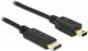 Kabel USB Delock USB C - Mini USB, (M/M), Czarny, 0.5m (83335) Darmowy odbiór w 26 miastach!