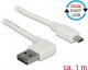 Kabel USB Delock Easy-USB, Micro B, 1m, biały (85171) Darmowy odbiór w 26 miastach!